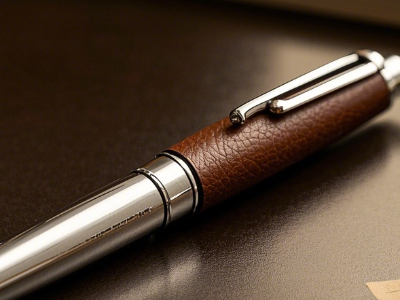 皮革粘金屬筆桿,快干環氧膠來助力