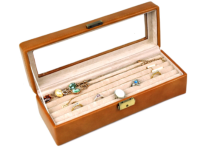 首飾盒環(huán)氧樹(shù)脂AB膠案例，聚力膠水透明無(wú)色絕緣粘接強(qiáng)度高